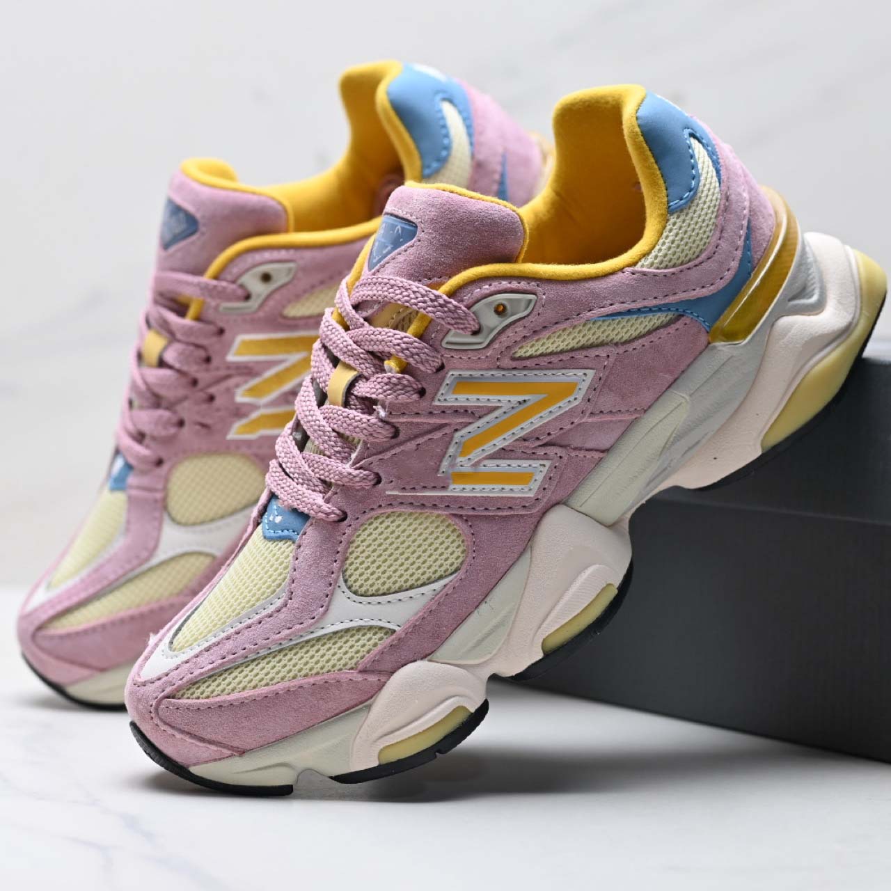 Transfronterizo puro original NB9060 zapatos casuales de casco pareja de zapatos de viaje altos zapatos deportivos para hombres