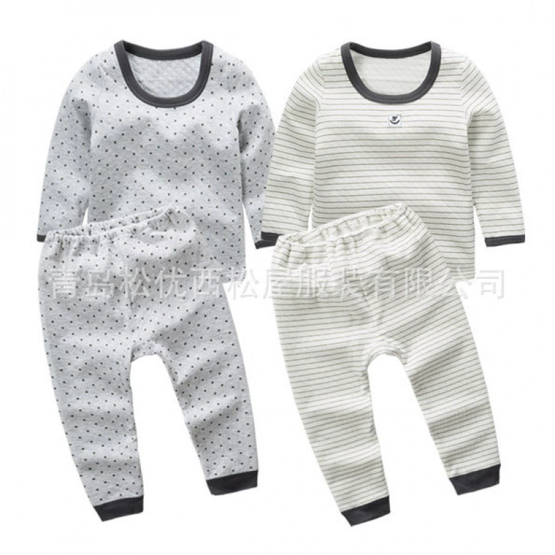 Прямые продажи фабрики Songyou Ni Matsuya 24 года Tongmian новый тонкий воздушный слой теплая одежда осенняя одежда осенние брюки нижнее белье набор