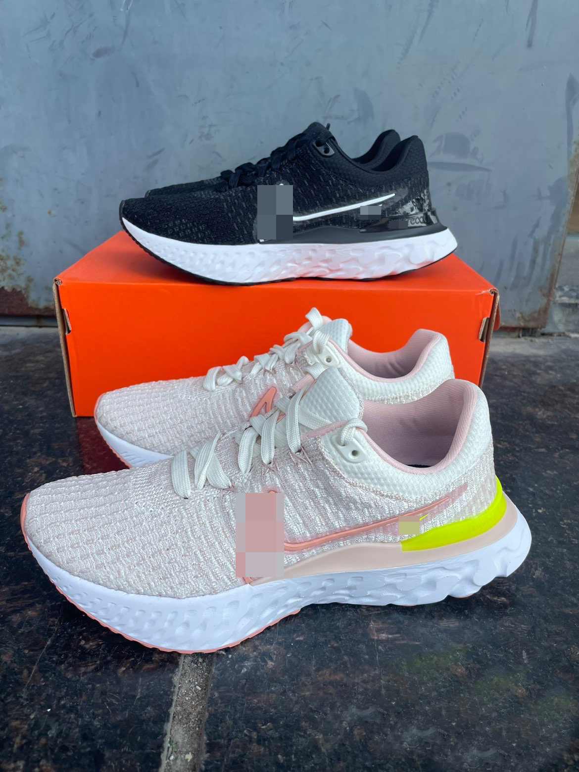 React Infinity Run Flyknit 2 zapatillas de correr ligeras y amortiguación transpirables