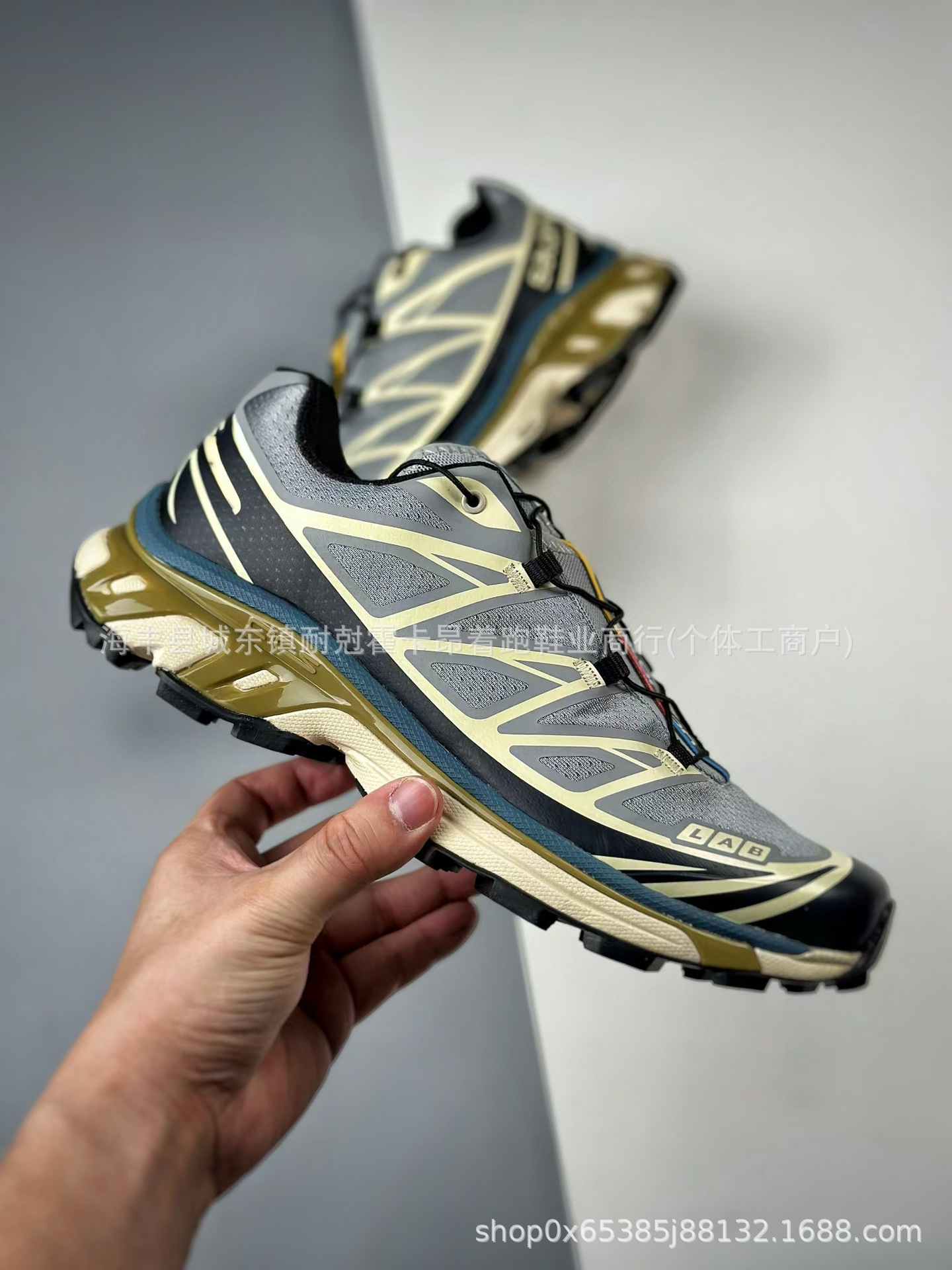 莆田純原サロモンスポーツシューズXT6-QUEST 3d屋外通気登山徒歩靴男女ランニングシューズ