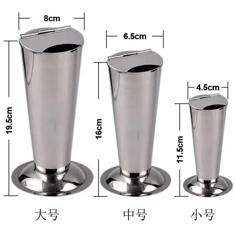 不锈钢医疗镊子筒消毒桶带盖持物浸泡桶加厚容器镊子桶器皿工具