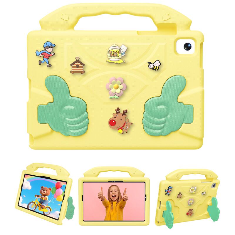 Suitable for TAB A9 Plus 10.95 X210N/X218, this is a cartoon-themed EVA tablet case with a thumb grip Suitable for TAB A9 Plus 10.95 X210N/X218, this is a cartoon-themed EVA tablet case with a thumb grip