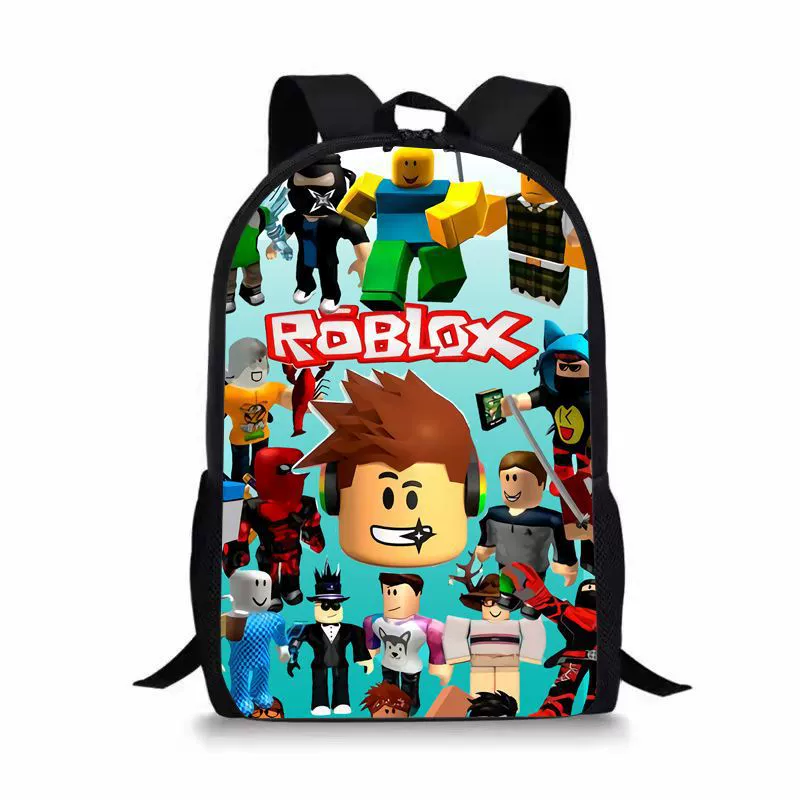 3D кросс-граница печать рюкзак новая модель Roblox учебный рюкзак для учеников начальных и средних классов