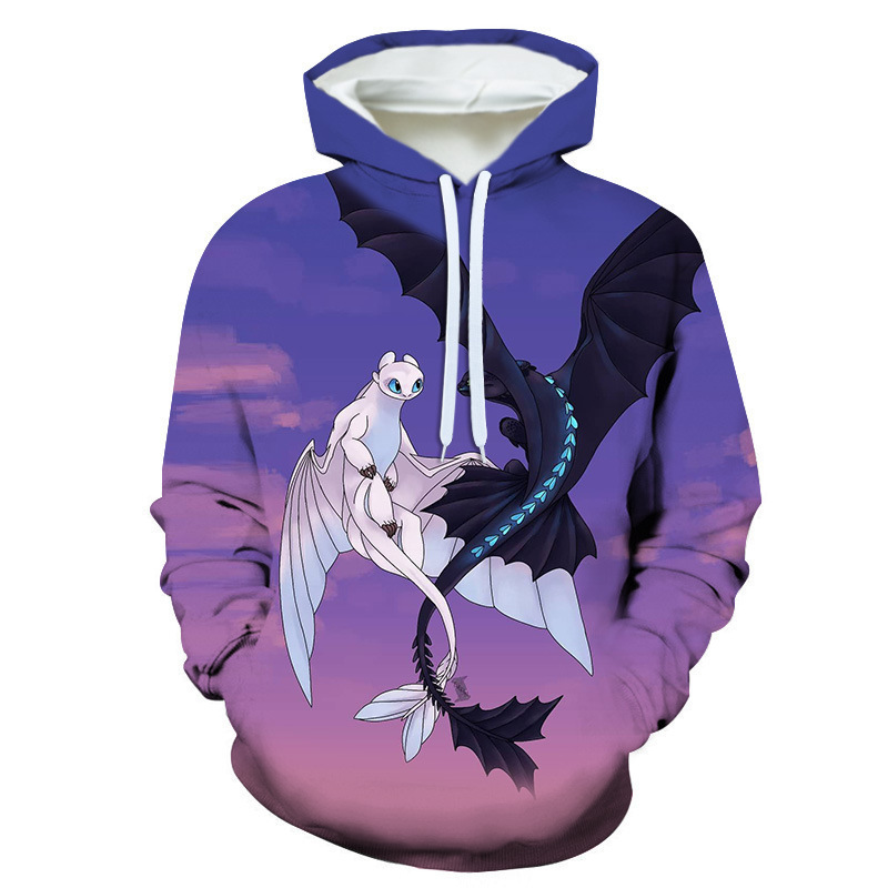 Foreign trade men's casual sweater panda 3D digital printing fashion trend hoodie baseball Foreign trade men's casual sweater panda 3D digital printing fashion trend hoodie baseball