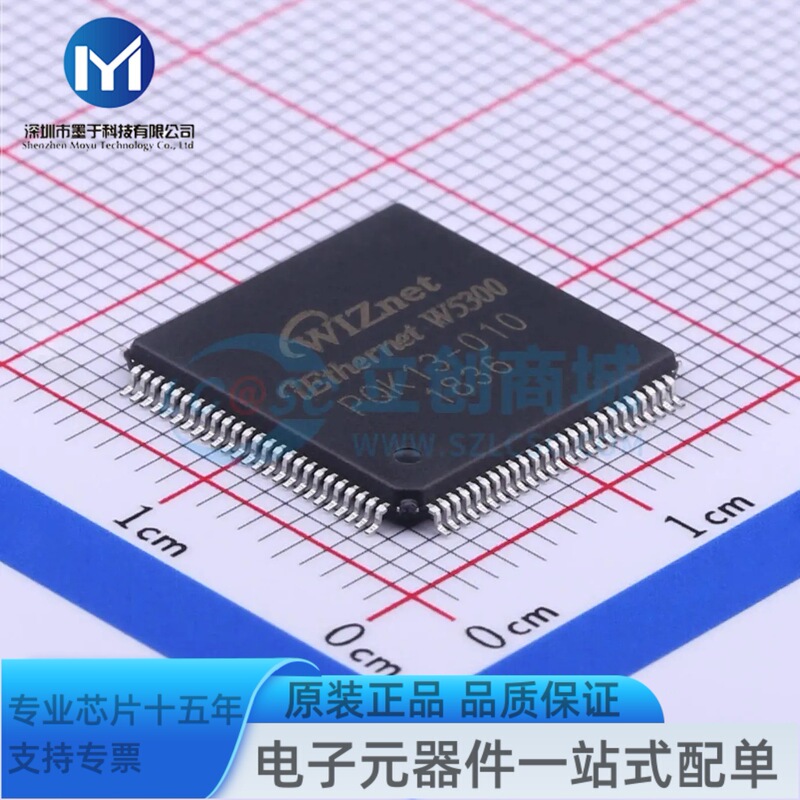 W5300 Lqfp-100 High-Performance Internet Connectivity Solution Ethernet Controller