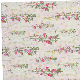 芙蓉麻印花田园小碎花雪纺印花布春夏女装衬衫半身裙连衣裙面料