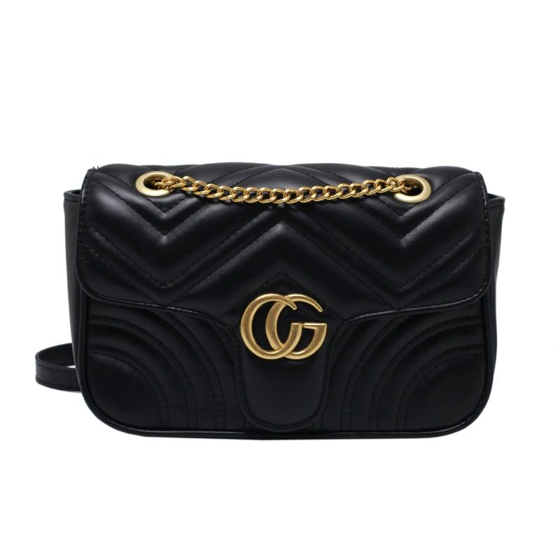 Цепочка, классическая сумка через плечо, стиль Chanel