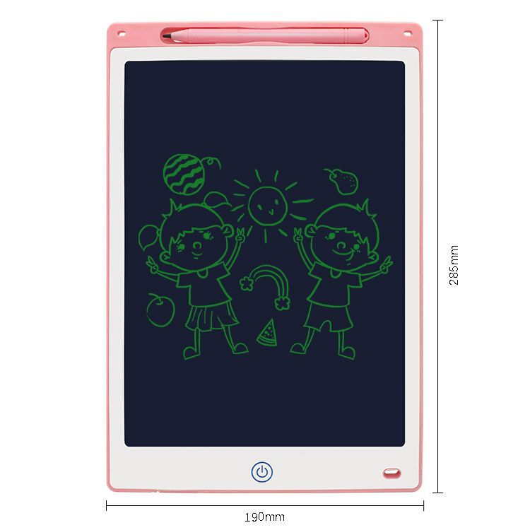 Placa de escritura LCD electrónica pequeña pizarra niños graffiti color dibujo tablero luz energía dibujo tablero color pantalla escritura tablero