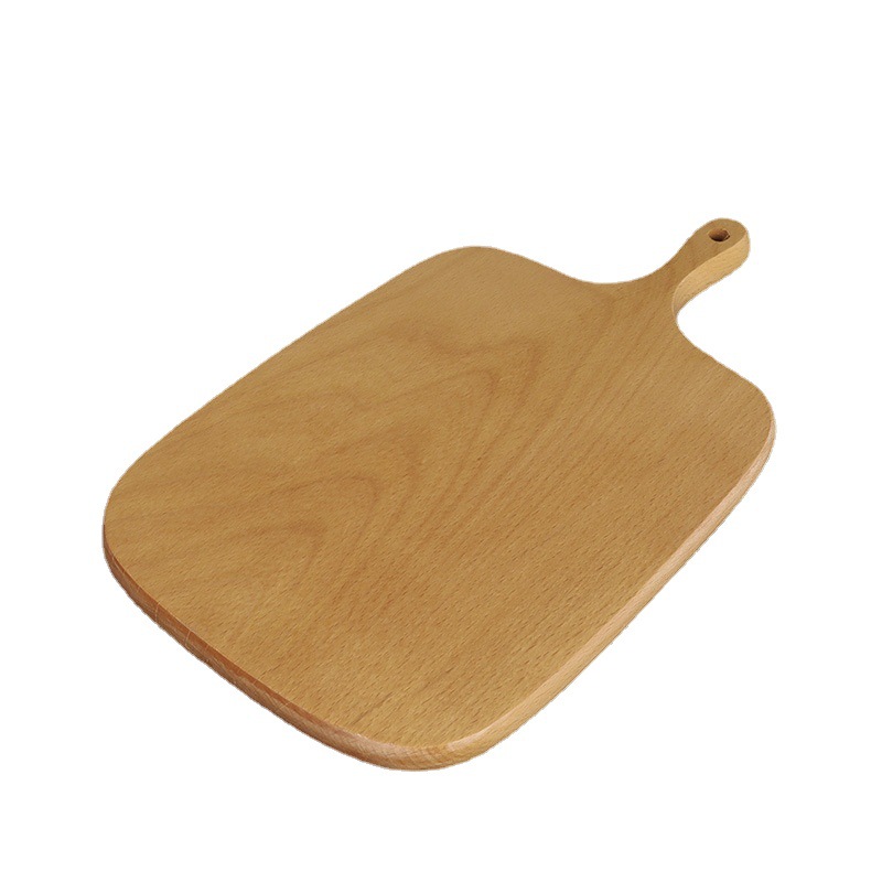 Venta al por mayor de doble cara disponible tablero de pan de haya cocina Placa de pizza de temperatura constante antideslizante tabla de cortar de madera hogar gran cantidad descuento