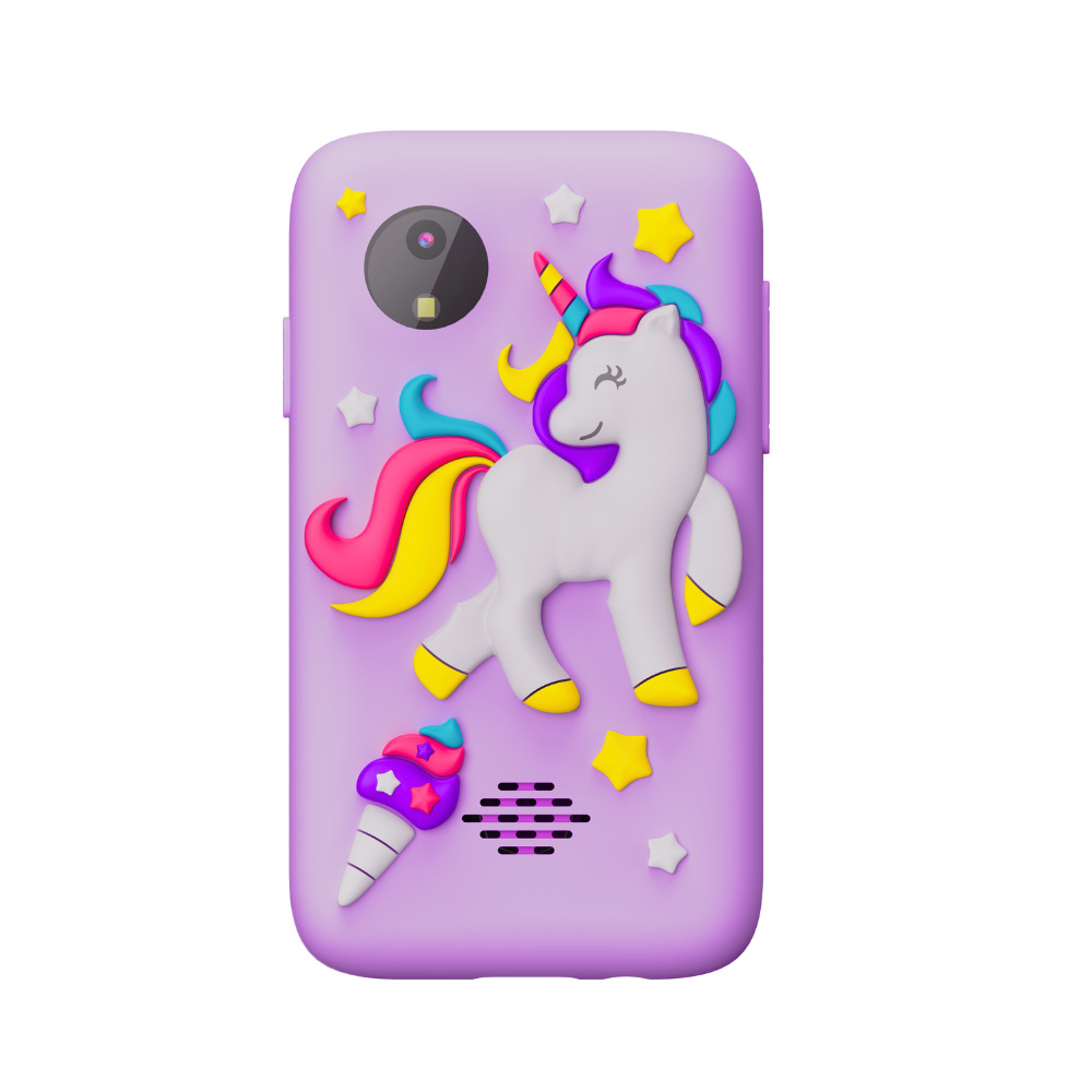 Modelo privado transfronterizo Z9 cámara para niños mini teléfono móvil para niños juguete unicornio de dibujos animados unicornio HD