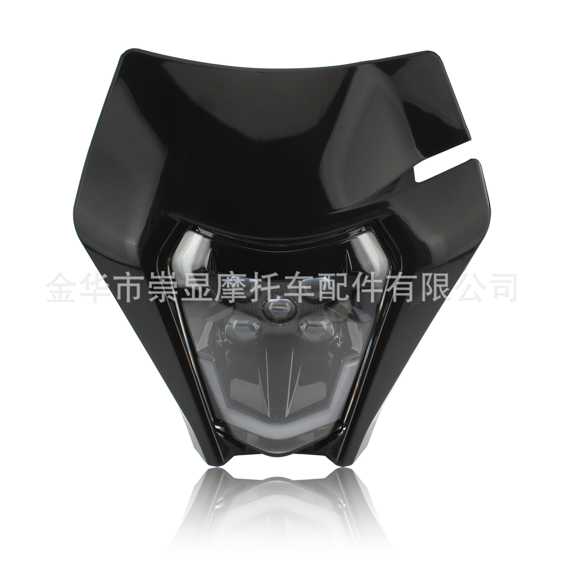 Motorcycle Modification Parts Ktm Universal Off-Road Motorcycle Front Headlight Led Daytime Running Light 5-Head Light Source