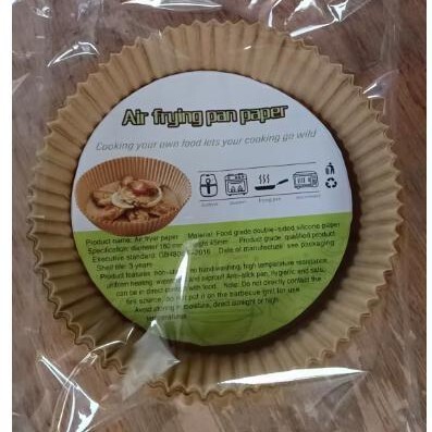エアフライヤー特殊紙使い捨て錫箔プレートバーベキューボックスベーキング錫箔ボウル家庭用食品グレードの紙ボウルラウンド|undefined