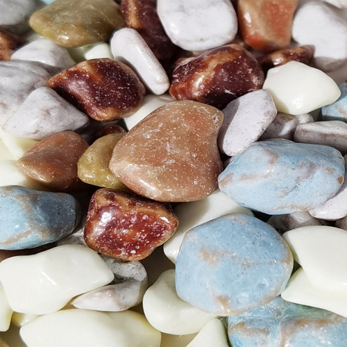 Fengle Small Stone Candy Chocolate Hard Candy Gummy Candy 80s Childhood Memories Colorful Candy Cake Baking Decoration