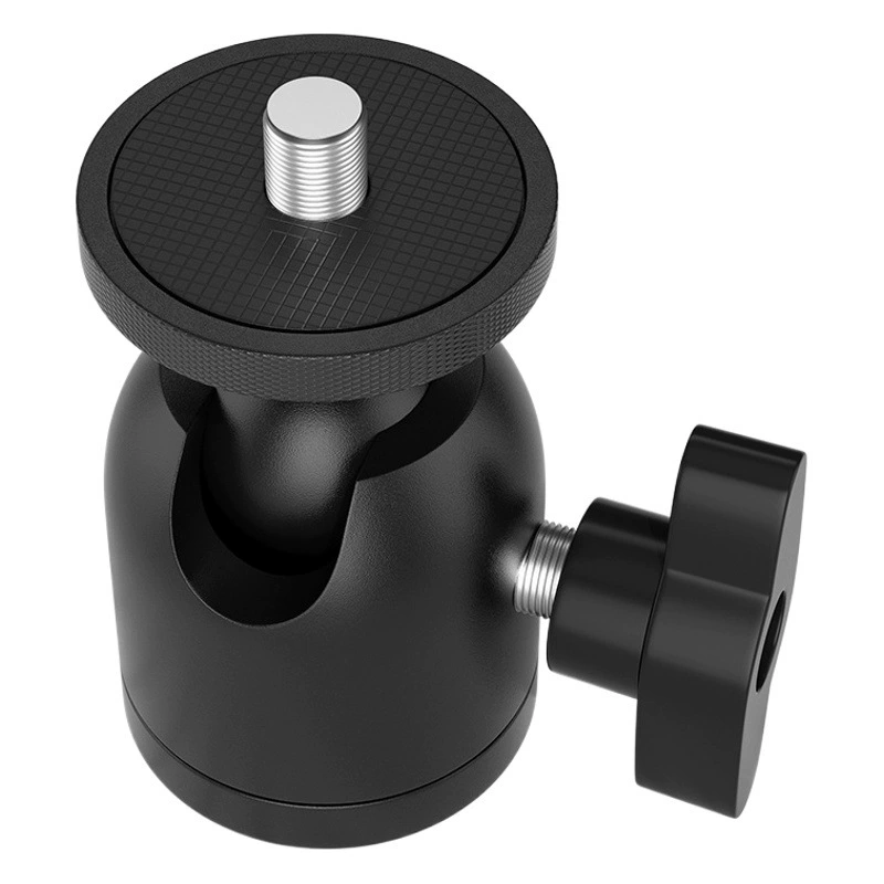 Металл алюминиевый сплав Сферический Универсальный небольшой поворотно-наклонный фотоаппарат цифровые аксессуары проектор мобильный телефон кронштейн для прямой трансляции штатив