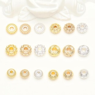 14k����ɫ����A�λ��д����Ƭ diy������Ʒ���ɢ�����l