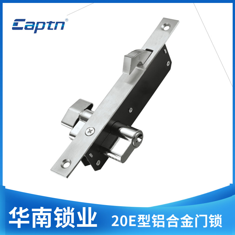 China del sur LB20 acero inoxidable puerta corredera cerradura aleación de aluminio puerta gancho cerradura push pull insertar solo gancho puerta de hierro cerradura de la puerta