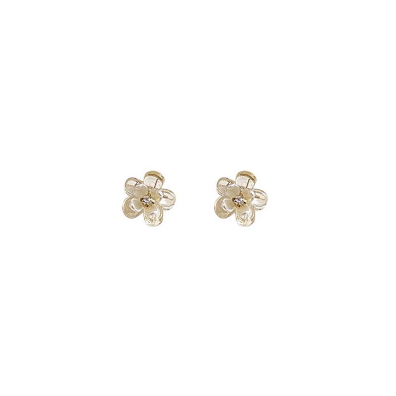 Flor de Camelia pequeño clip femenino flequillo lateral de verano horquilla Clip de cabeza de princesa tocado clip de lado de pelo roto clip de pelo