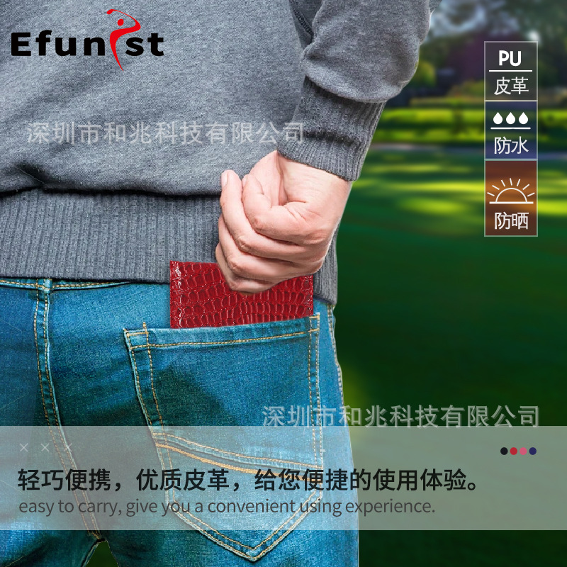 ゴルフスコアブックPUレザーワニ柄スコア帳記録球場競技スコアカード鉛筆部品セット