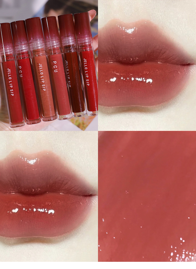 PCU Inner Drama Mirror Water Gloss Lip Gloss forms a long-lasting film without fading, providing a moist feel. It's a popular lip gloss undefined