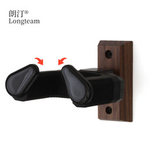 胡桃木底座民谣木吉他挂钩带重力锁古典吉他吊架尤克里里墙壁挂架