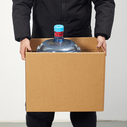 Leather paper financial file storage box, extra hard large book file box with lid, document storage box, storage container