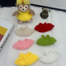 13cm�������ֹ�����ë������ȹ�����T�����ߵ�������labubu�·��