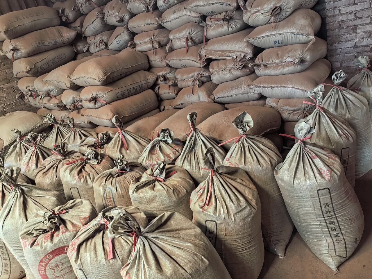 神香材料香粉，石青粉，红石粉