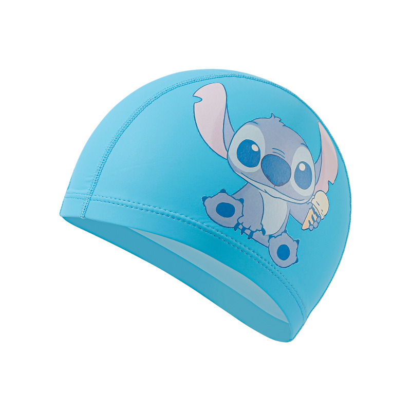 Blue swimming cap