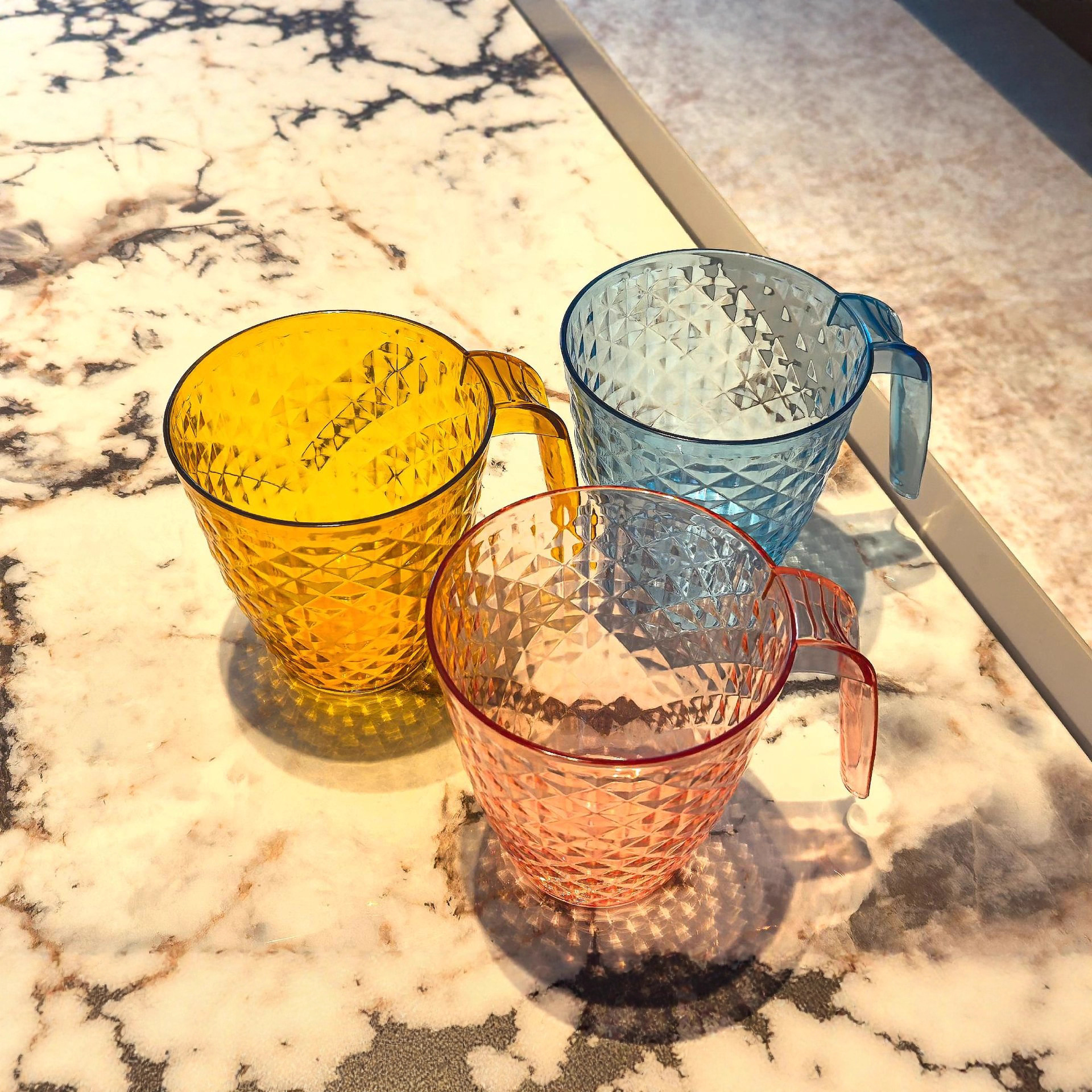 Bicchiere da bagno in plastica portaspazzolino per coppie_voghion.com