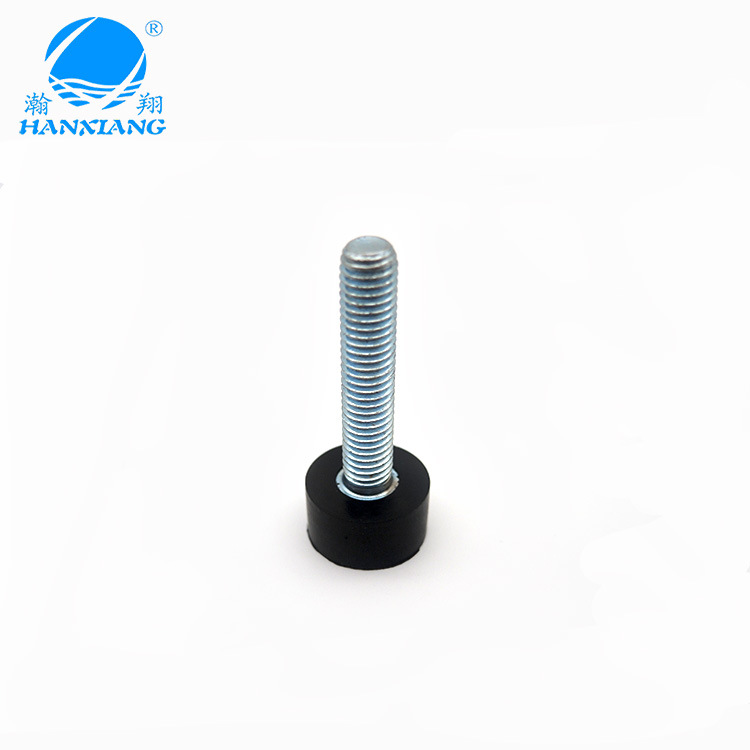 单丝减震器耐磨橡胶缓冲垫螺杆固定防震机脚振动盘冲床设备静音