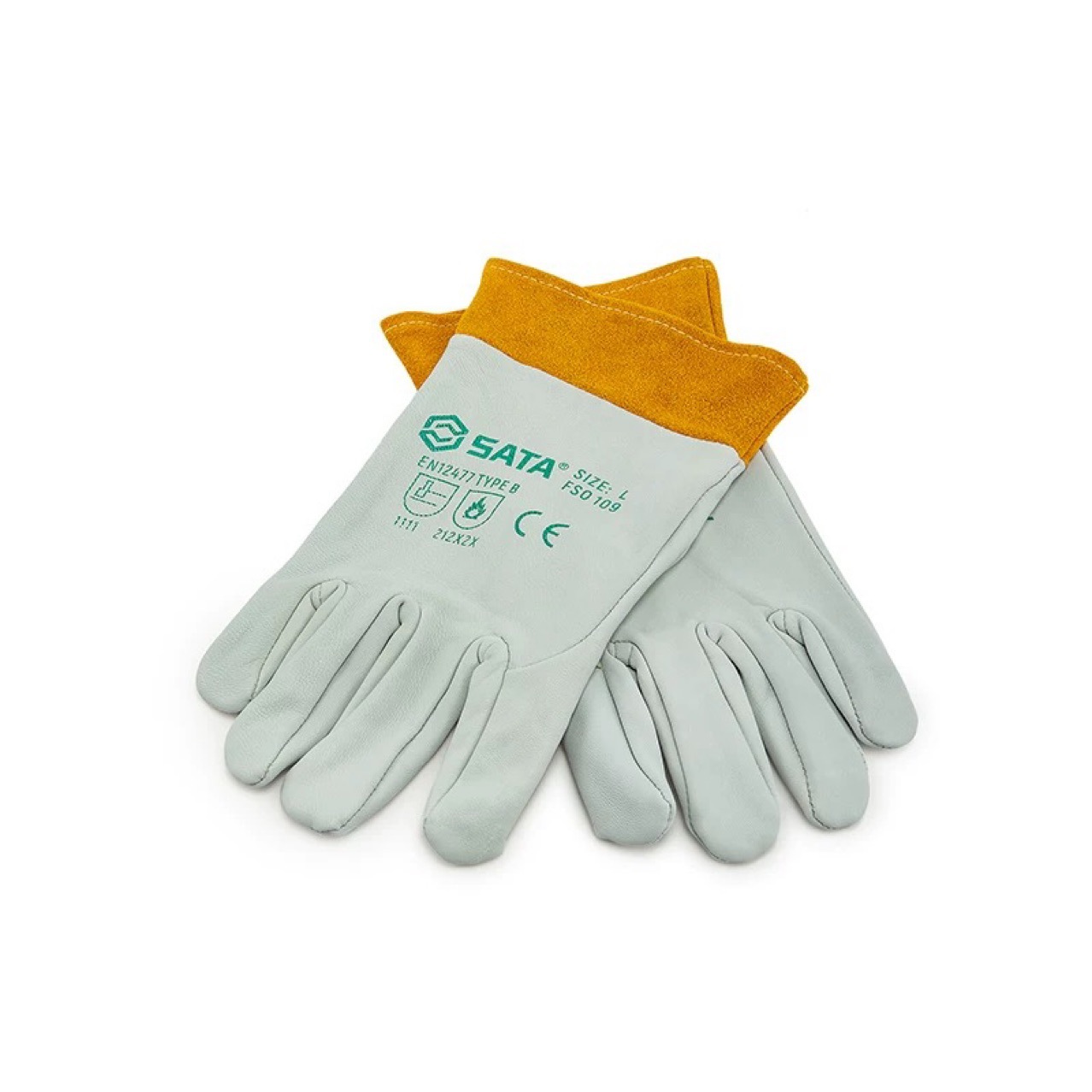 世达工具劳保手套氩弧焊专用手套工地干活手套电焊FS0109FS0110