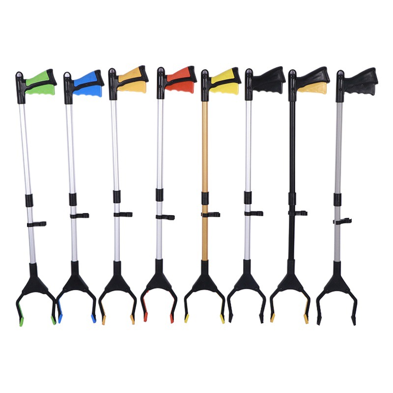 Cross-border foreign trade folding garbage clip fetcher sanitation garbage picking pliers fetcher picker fetcher fetcher manufacturer