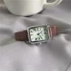 Silver shell brown belt