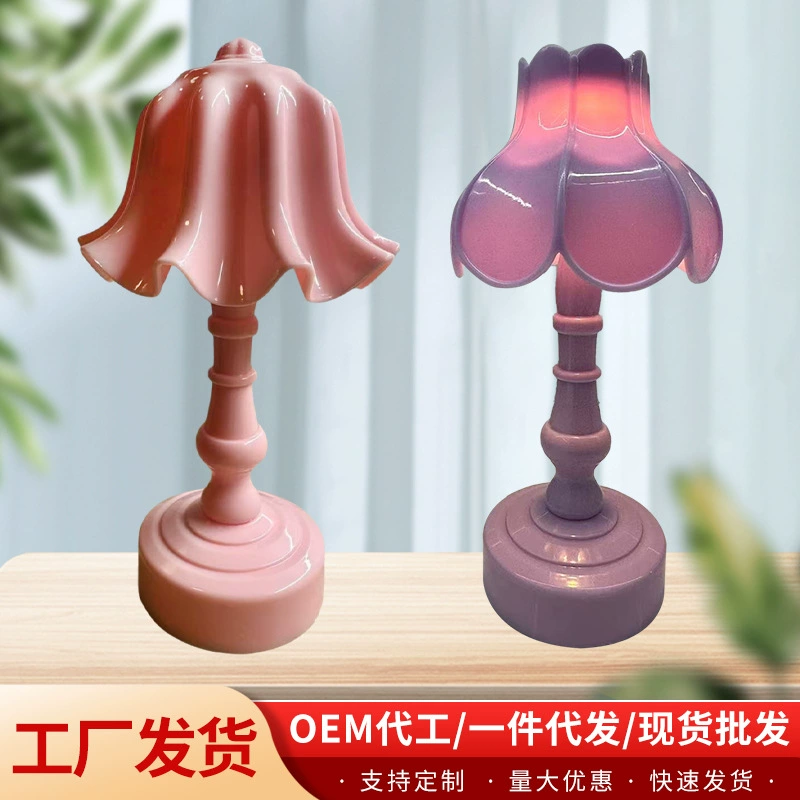 Мини-ночник Linglan, светодиодный электронный декоративный светильник, настольный декор для студентов, маленькая настольная лампа, осветительный прибор, диммируемый, Чжуншань