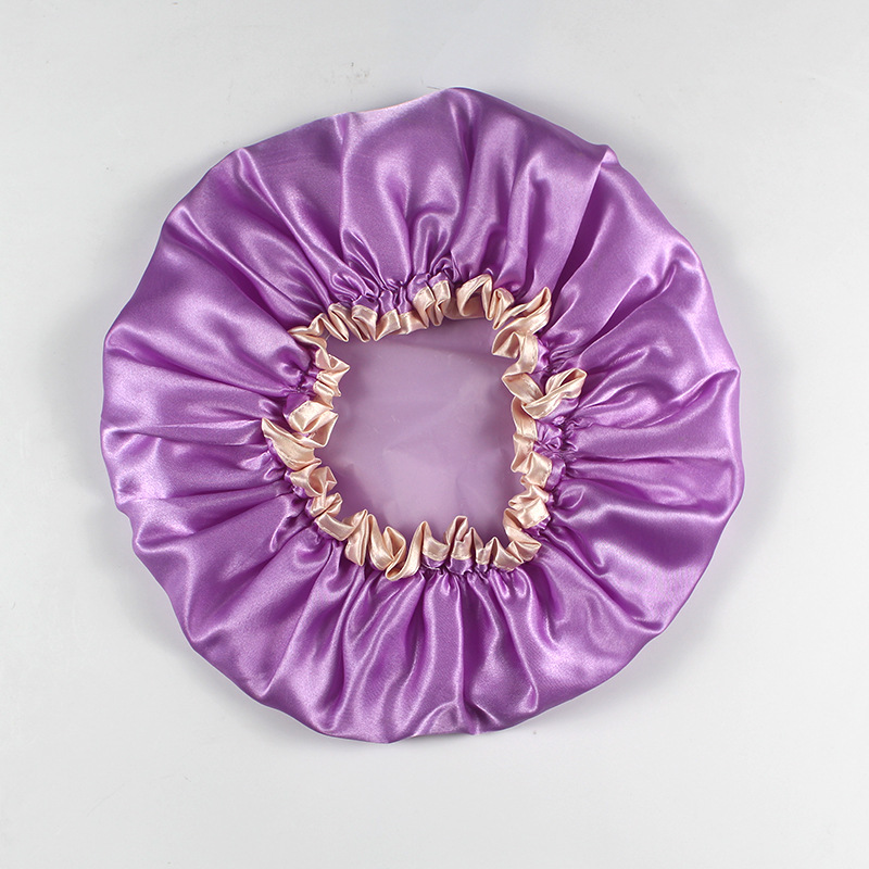 Yaling 9901 ventas directas de fábrica luz estilo de lujo Venta caliente PVEA doble capa engrosada impermeable ducha gorra de baño