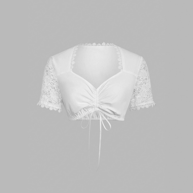 Amazon Foreign Trade 2025 New Ding Dong Clothes German Oktoberfest Clothing Tops Short Sleeve Shirts