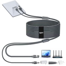 STL MINI 5m 千兆网线数据电源二合一同步传输 CAT5E 26AWG