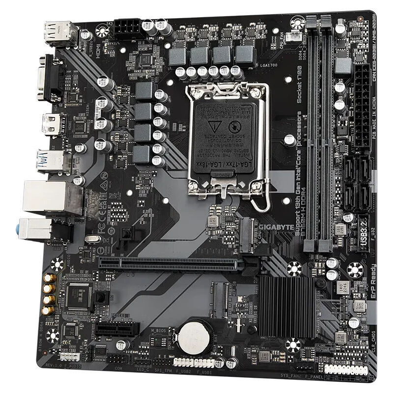 Подходит для материнской платы Gigabyte B760M VGA+HDMI, синхронная поддержка подсветки, совместима с CPU 12/13/14‑го поколений, с 5В