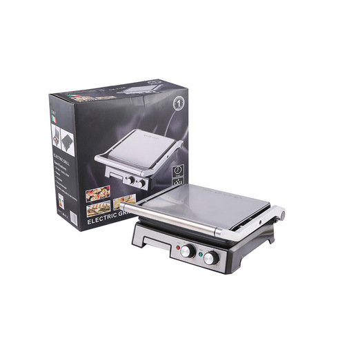 Steak machine stainless steel home sandwich machine grilled noodles grill machine removable non-stick plate electric oven 2000W