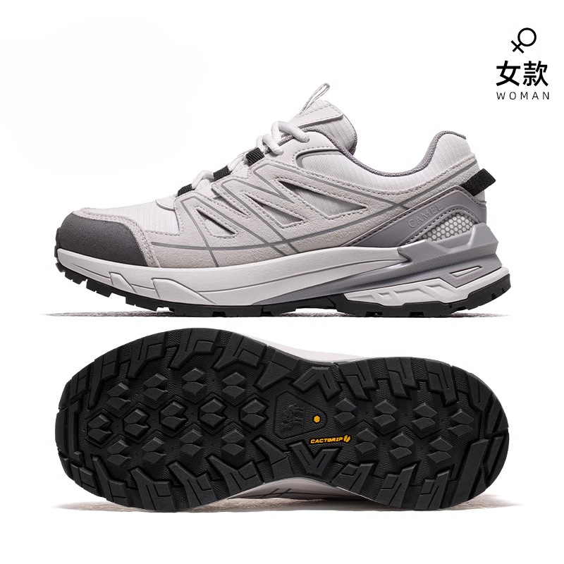 Y0I骆驼贺兰户外登山鞋女士新款专业爬山徒步鞋防滑透气运动鞋男