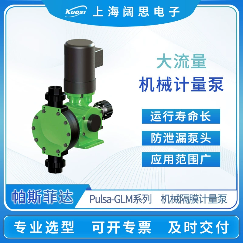 Досцентрический насос Passfida серии Pulsa GLM Механический мембранный дозирующий насос PP головка насоса насос для перекачки жидкости
