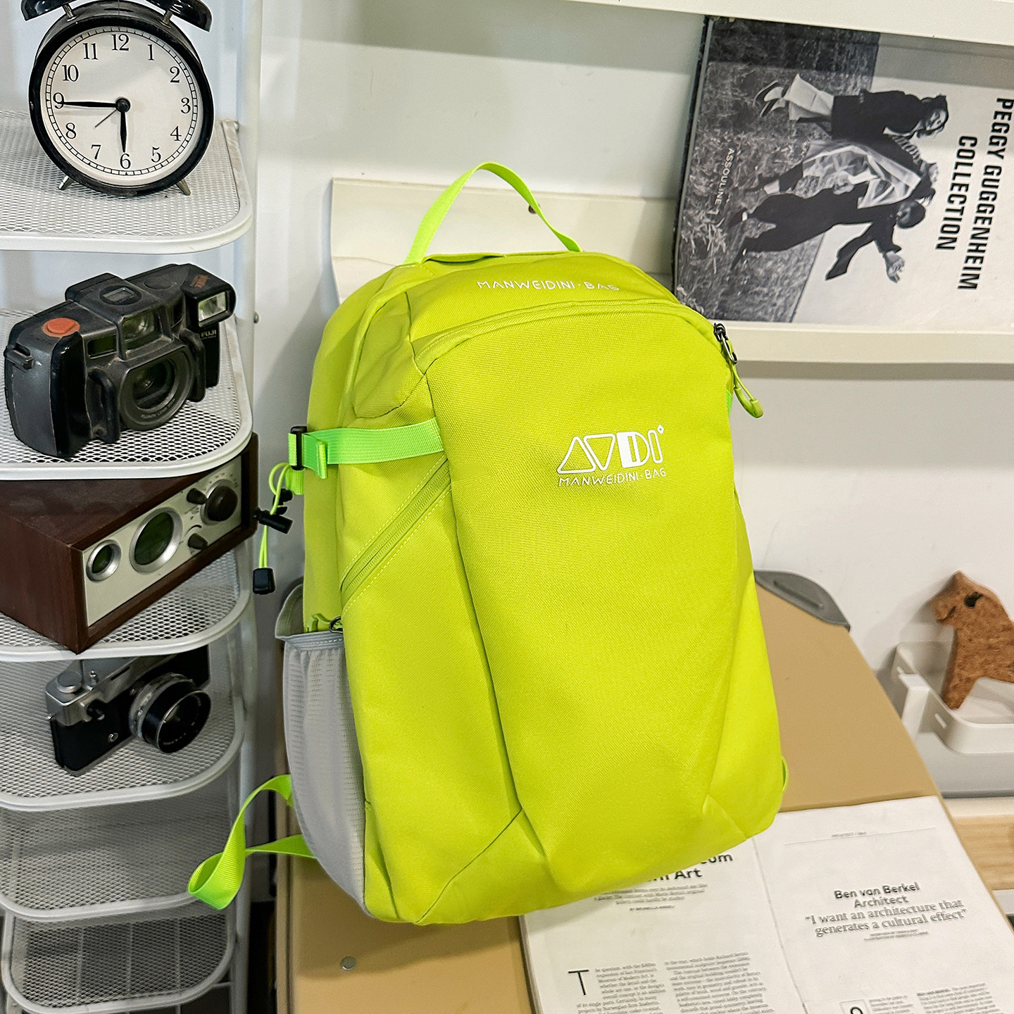 Otoño al aire libre Mochila de montaña Mochila de bicicleta de gran capacidad Mochila de moda versátil 2025 nuevo