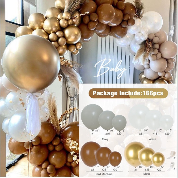 Amazon vintage arena platino globo cadena cumpleaños fiesta globo traje boda Fondo pared boda diseño