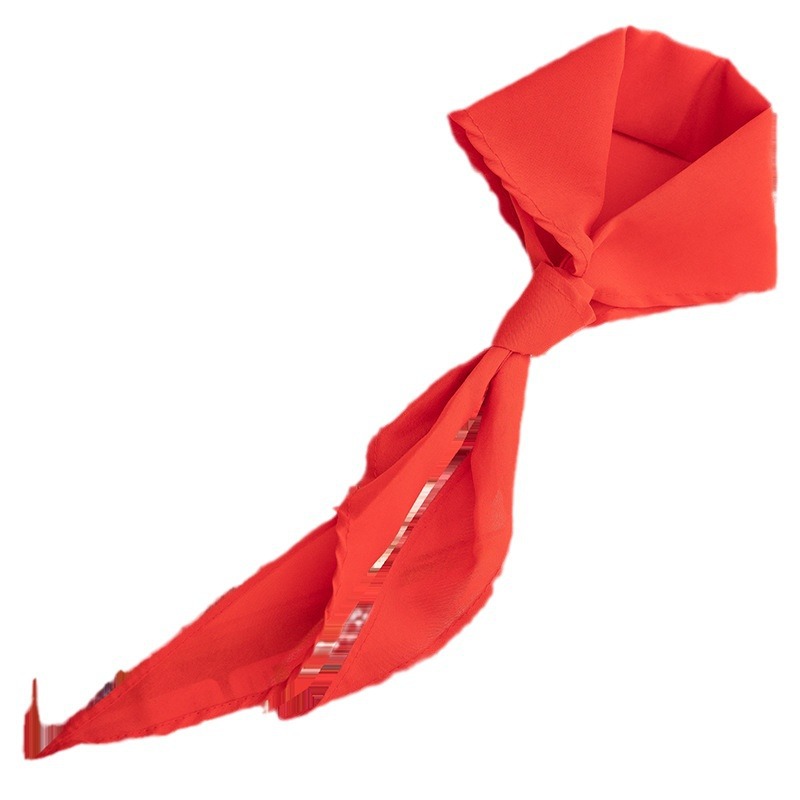 Deli / Deli bufandas rojas escolares de algodón general al por mayor nudo de 1,2 metros estándar general grande