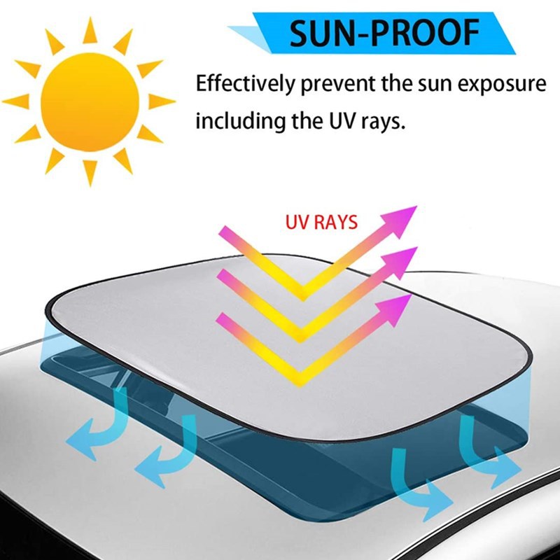 Adecuado para mini coche parasol parabrisas plegable parasol Amazon sunroof mini parasol
