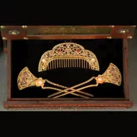 Оригинальная расческа волос Tang Feng Dynasties Dynasties Украшения для волос Tang Sands Костюмы для волос Ретро Ювелирные украшения Убешки для волос Hanfu Аксессуары