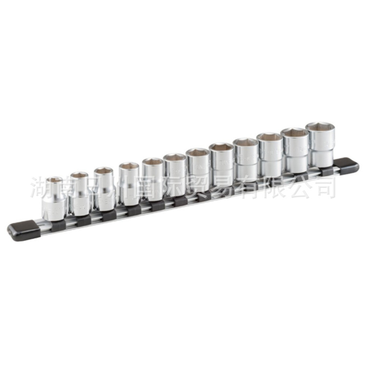 日本TONE拓耐 HS412 薄壁6角套筒套装 公制1/2 机修 前田手动工具