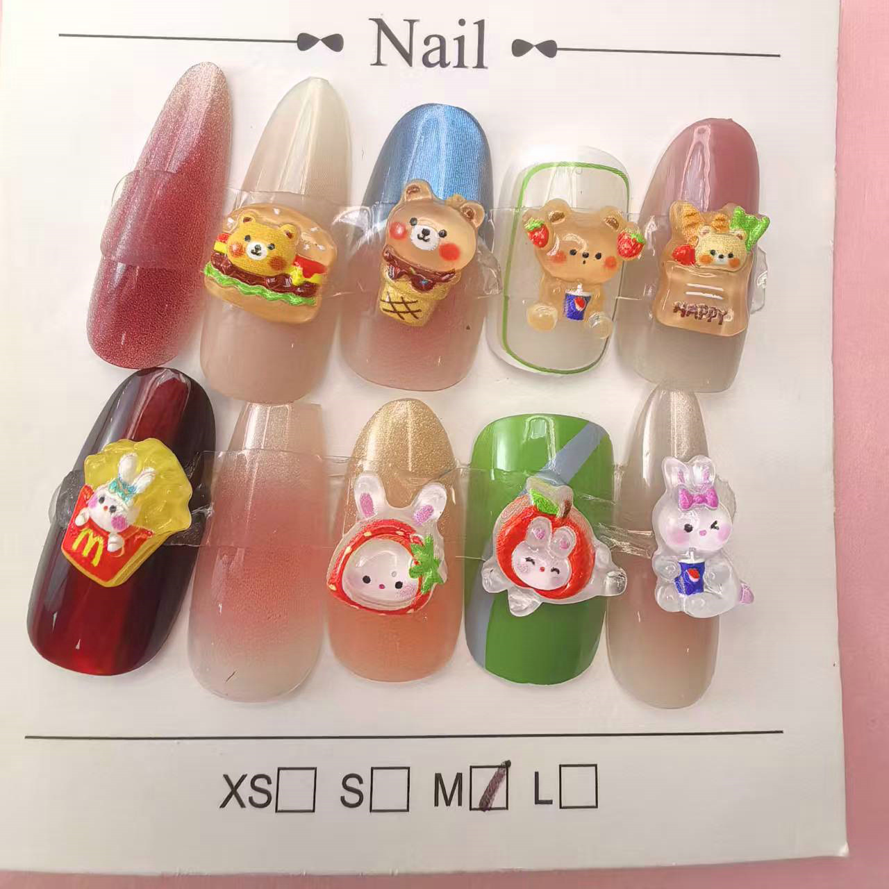 小熊小兔食玩美甲饰品配件_05.jpg