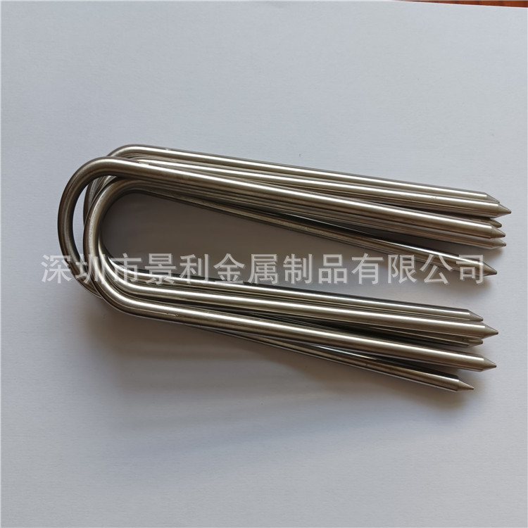 303/304/316L不锈钢圆棒磨尖 车牙倒角 钻孔 Z型弯 U型弯 S型弯