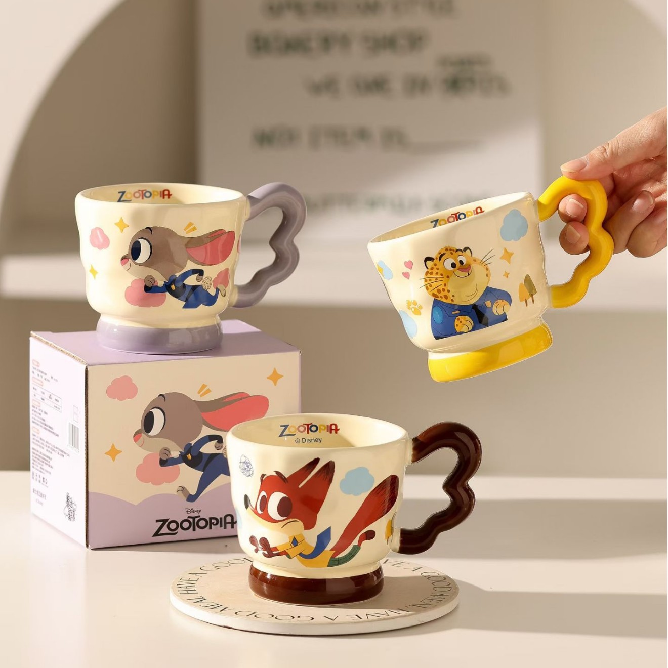 Mad Animal City Judinick taza de marca para mujeres nuevo 2025 de alto valor familiar taza de cumpleaños de pareja